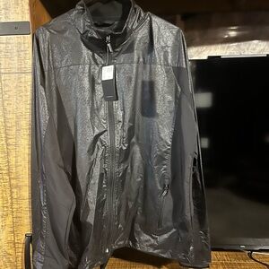 Storm Men's Black Lightweight Windbreaker Jacket